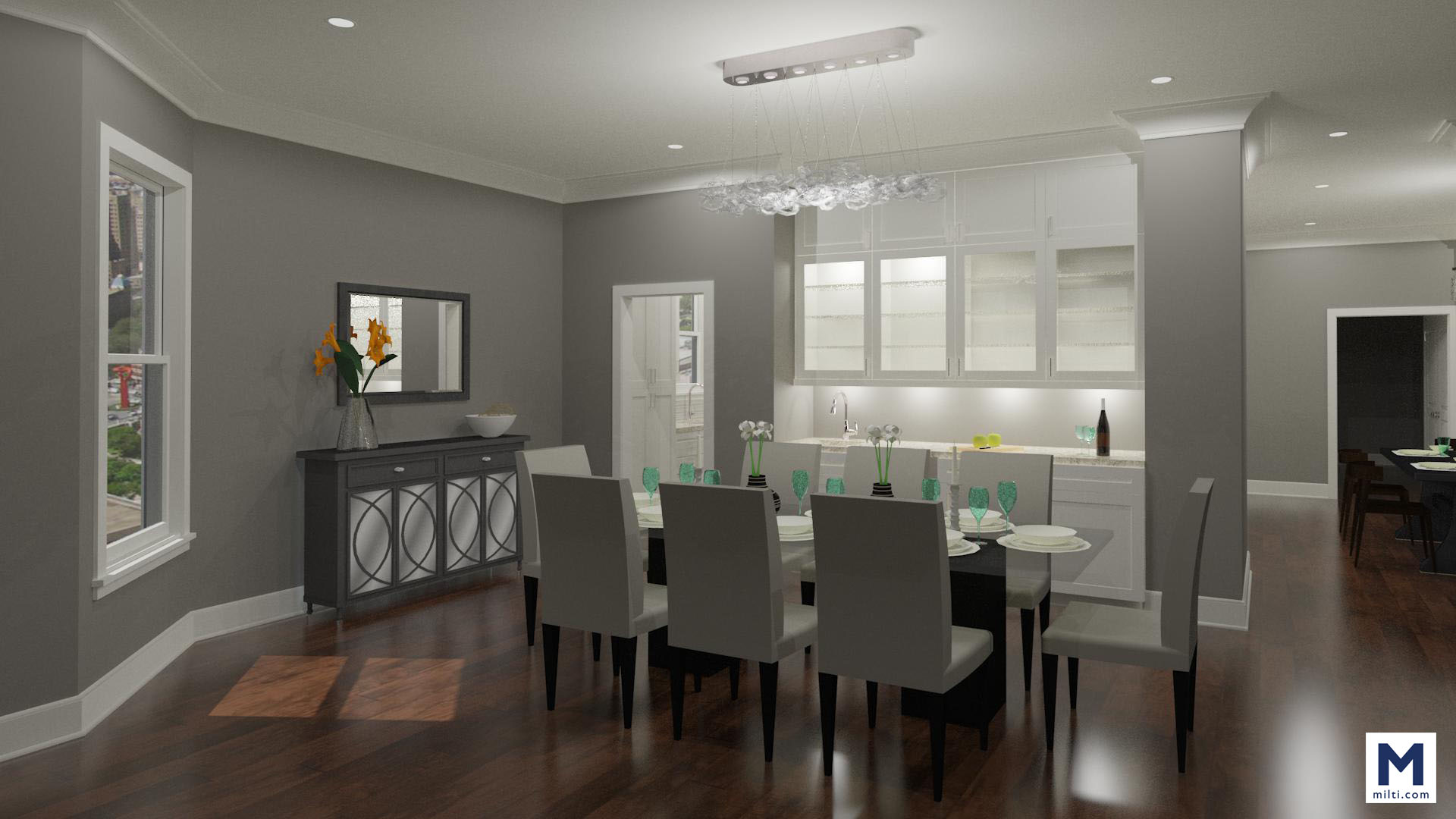 Dining Room Rendering